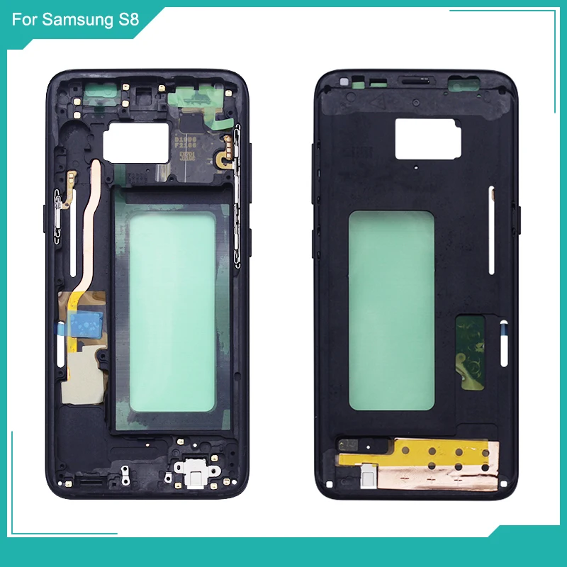 Сменная рамка Netcosy для Samsung S8 G950 Plus G955 средняя корпус S9 G960 G965 | Мобильные телефоны и