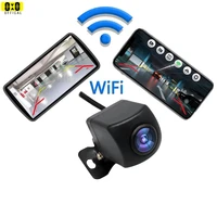 wireless car rear view camera wifi 170 degree wifi reversing camera dash cam hd night vision mini for iphone android 12v cars