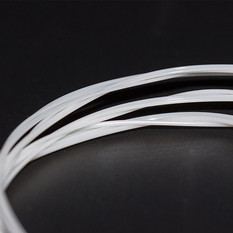 1 Set Clear Guitar Carbon Fiber Ukulele Strings Hawaii 4 Nylon White For Soprano Concert Tenor | Спорт и развлечения