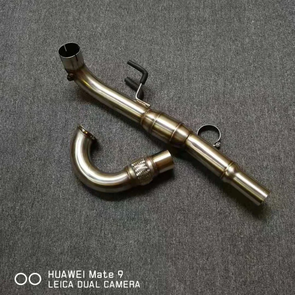 

3inch downpipe with 200cell cat for vw mk7 gti ea888 engine
