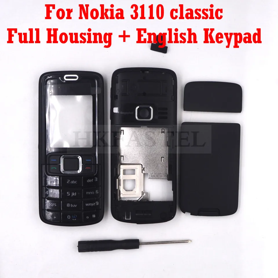 HKFASTEL Новый чехол для Nokia 3110c 3110 Classic 3109c 3109 мобильный телефон Полный Корпус с