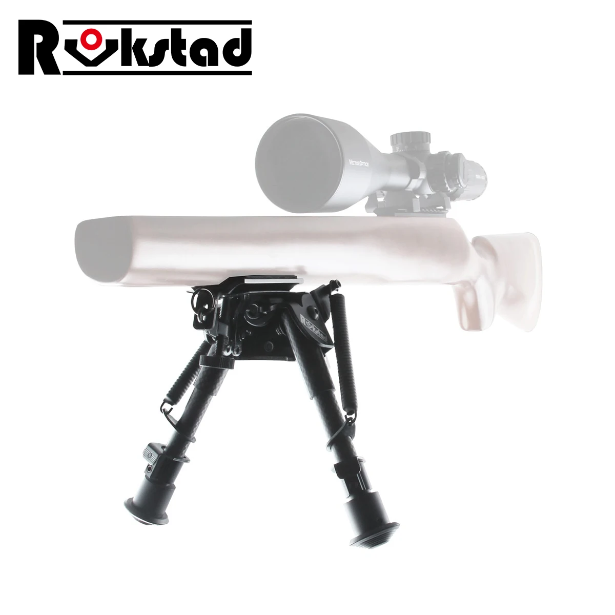 

RokStad Carbon Fiber 6-9" /9-13.5" Spring Bipod Portable Versatile Stable Designed For Hunting&Shooting Situations