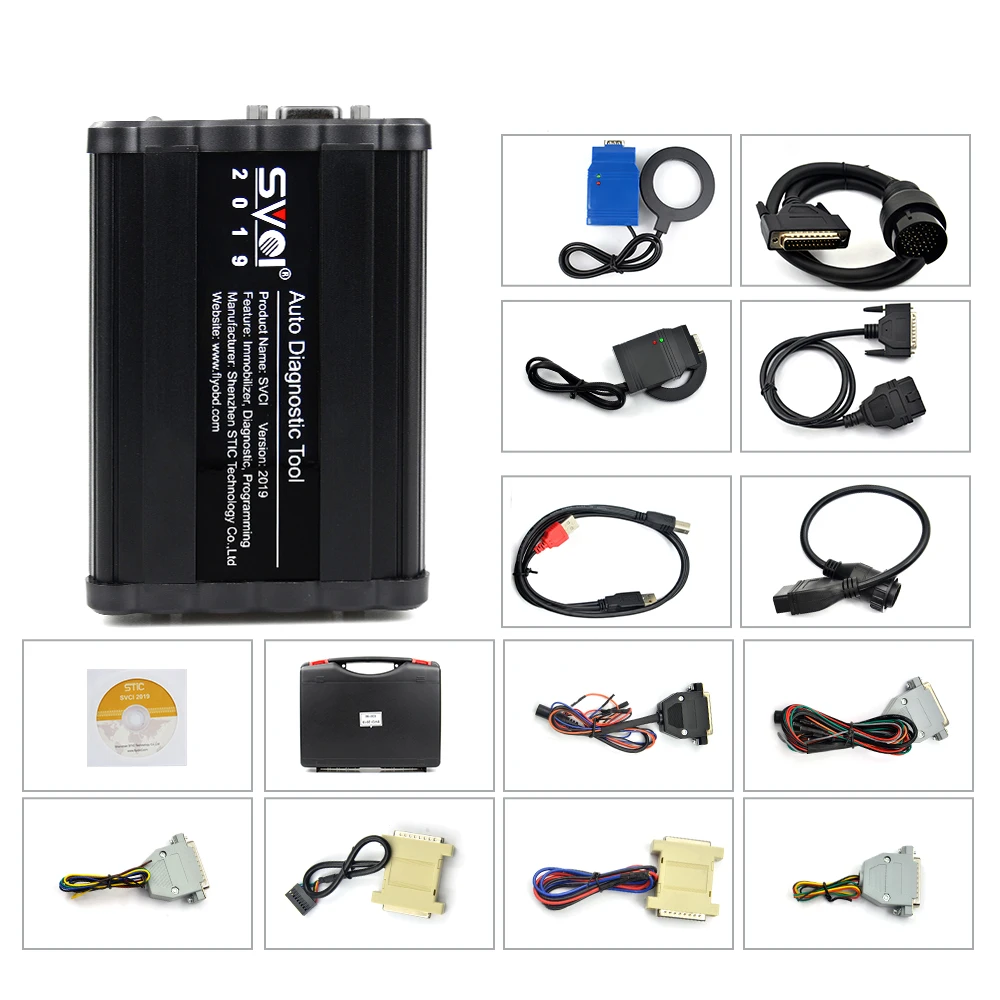 Диагностический инструмент OBD2 ключевой программатор SVCI 2019 2020 Abrites Commander онлайн