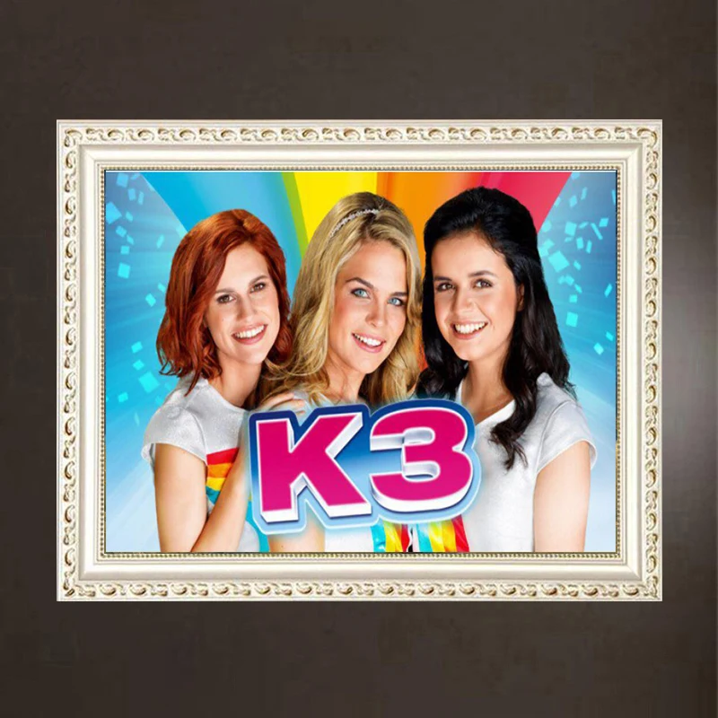 Три певицы новый 5D Diy Алмазная вышивка крестиком NL k3 комбинация полный