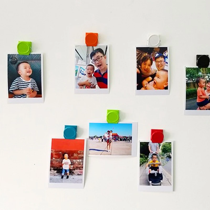 20 шт. магнитные металлические зажимы доска для надписей на холодильник настенные