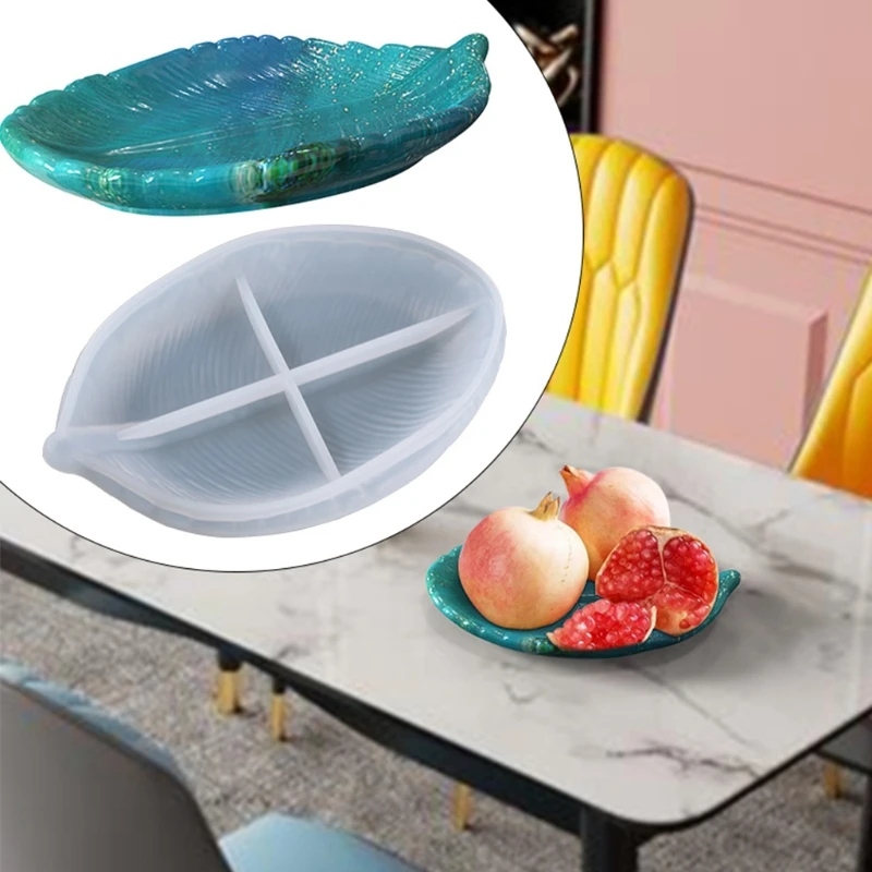 K3ND Silicone Resin Cake Holder Tray Mold Fruit Cup Food Station Serving Diy Coaster Casting | Украшения и аксессуары