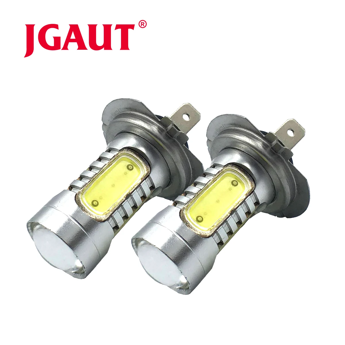 JGAUT H7 5 COB Светодиодный фонарь для автомобиля супер яркие белые противотуманные