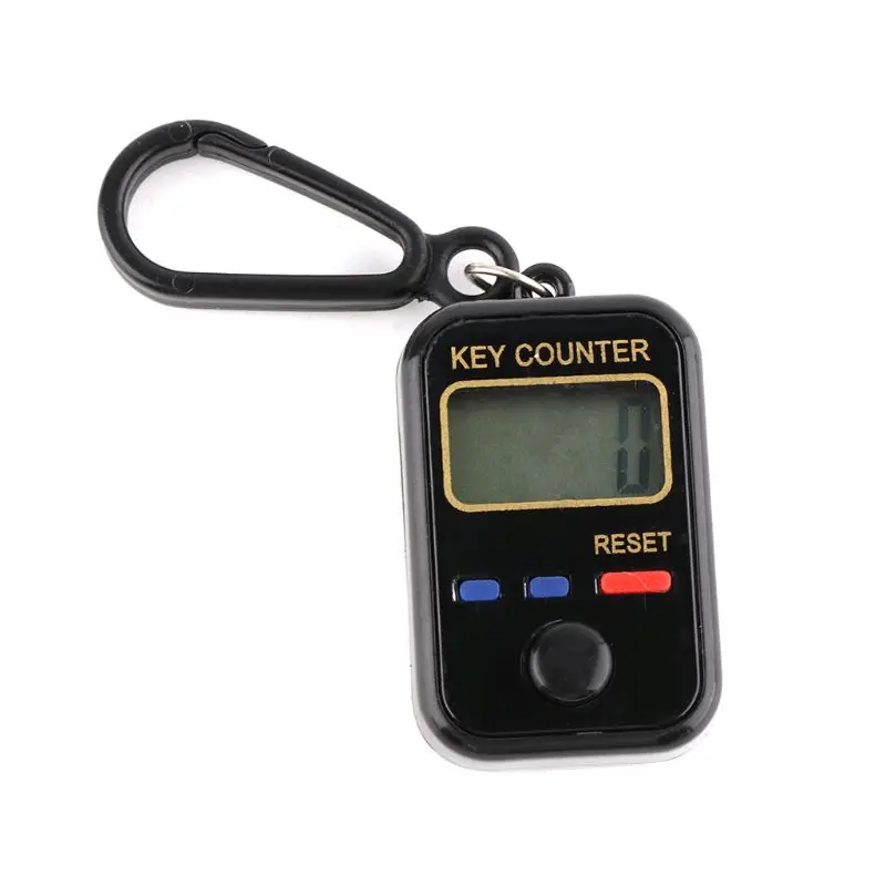 Электронный счетчик Tally Counter 0-цифровой ЖК брелок пальцев для шитья и вязания 99999