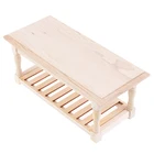 1:12 мини кукольный домик деревянная мебель миниатюрный чайный столик мини гостиная кукольный домик аксессуары Детская игрушка для ролевых игр