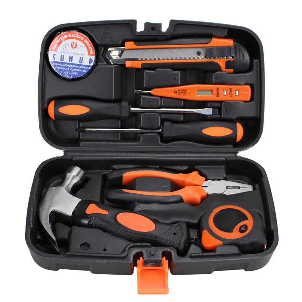 

9PCS Repair Tool Kit Household Hand Tool Kit Maintenance Tool Set Home Daily Hand Tool Combination Kit Box НабоѬ инсѬђменов