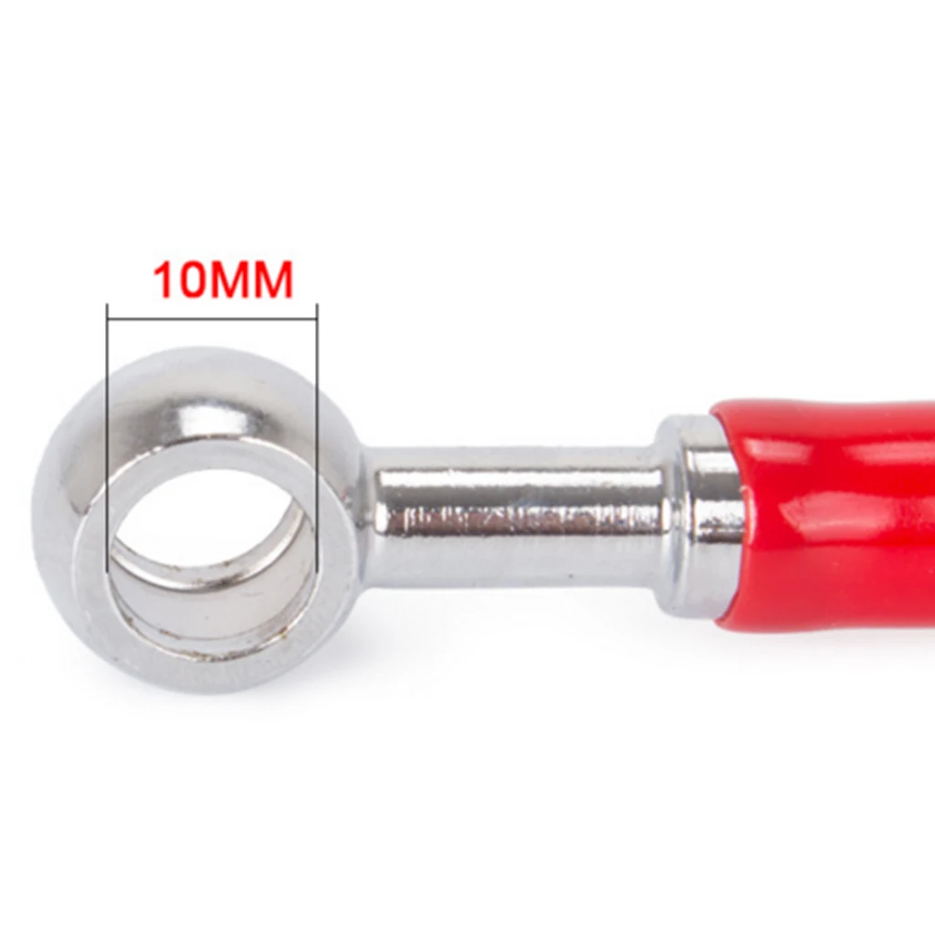 

Steel Brake Clutch Oil Hoses Line Pipe Blue for Motorcycle Dirt Bike 120mm