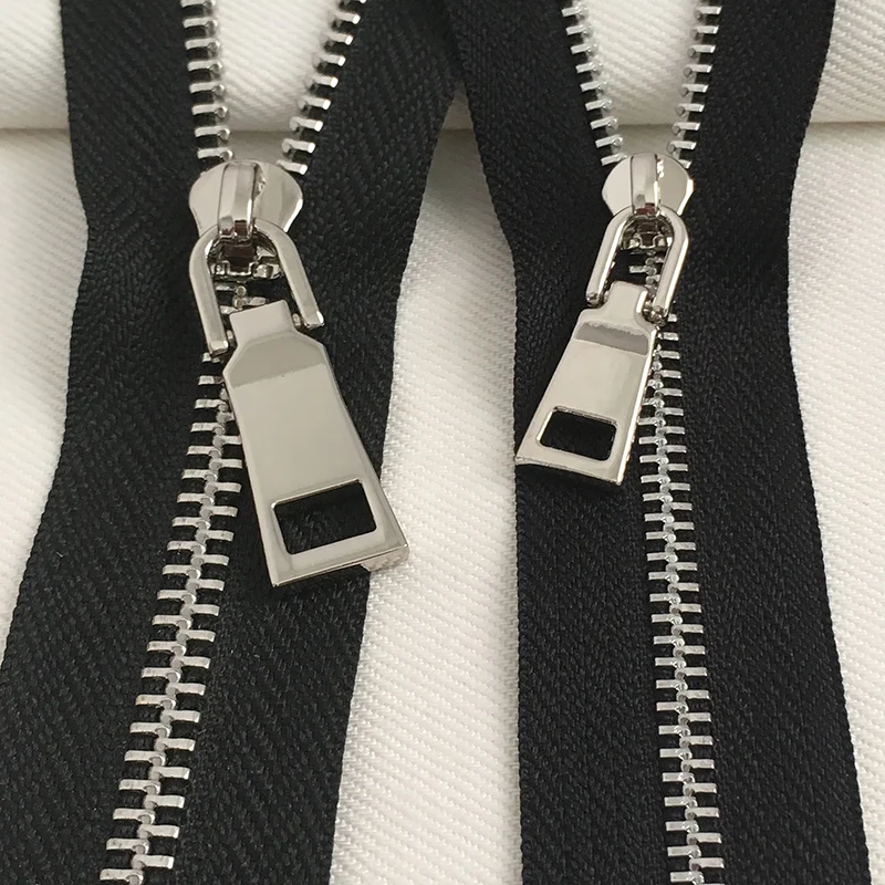 1Pcs 5# 3# Detachable Metal Zipper Pullers for Zipper Sliders Head Zippers Repair Kits Zipper Pull Tab DIY Sewing Accessories