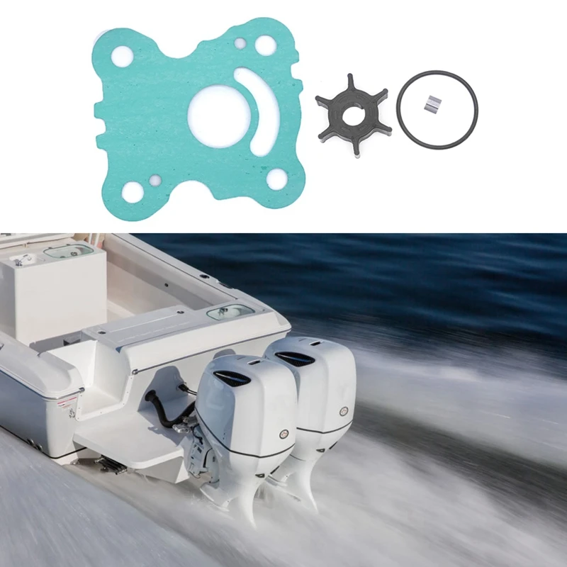 

06192-ZW9 Water Pump Impeller Repair Kit for Honda Outboard Motor 4 Stroke BF8D / BF10D 06192-ZW9-000