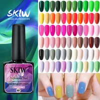 skiw gel polish kit 6pcsset neon color nail gel polish summer candy hot pink green varnish sugar gels lacquer for uv led lamp