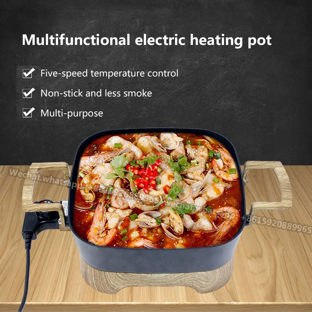 

Electric cooker student dormitory electric Cooker Korean-style Integrated Electric Hot Pot Sifang Electric Pot