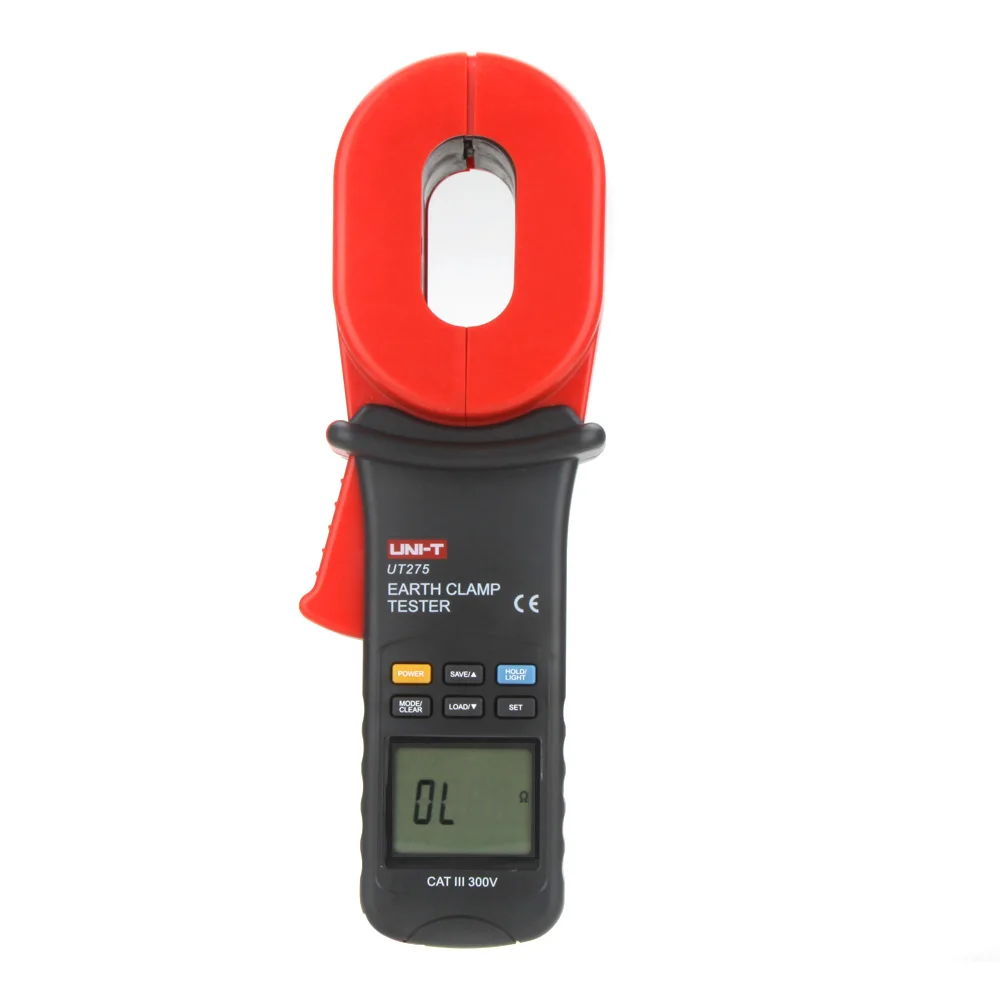 

Professional UNI-T UT275 Auto Range Clamp Earth Ground Resistance Testers w/ 0~30A Leakage Current Test 0.01-1000ohm