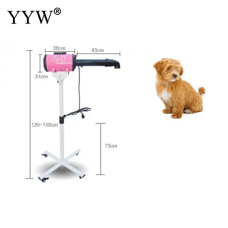 구매 애완견을 위한 전원 헤어 드라이어, 고양이 2200w 빠른 블로우 건조기 애완 동물 강아지 부는 기계 손질 송풍기 따뜻한 바람 세카도르 슈퍼 음소거