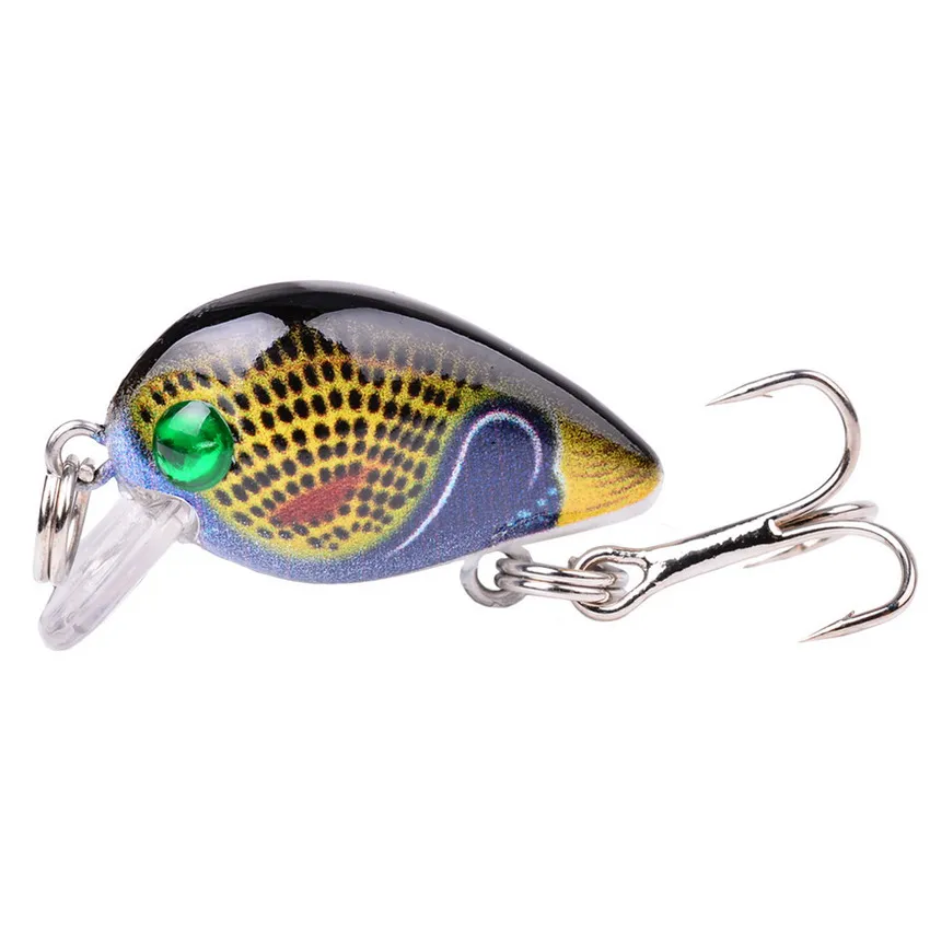 Aorace 30 мм 2 г Crazy воблеры мини Topwater Crankbait искусственные японские жесткие приманки Pesca плавающие рыболовные приманки бас Pesca - Цвет: FS0792 F