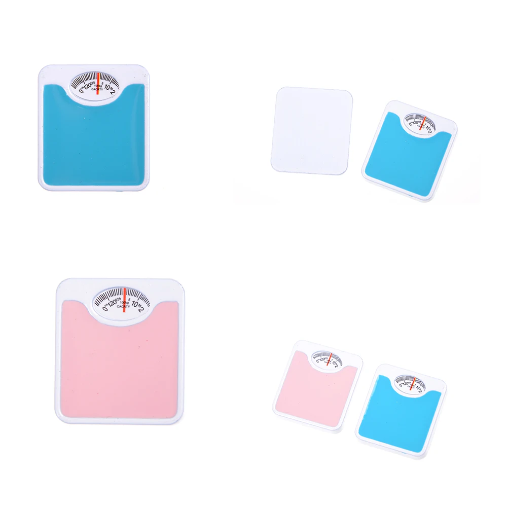 Масштаб 1:12 милый портативный кукольный домик миниатюрные весы украшение для