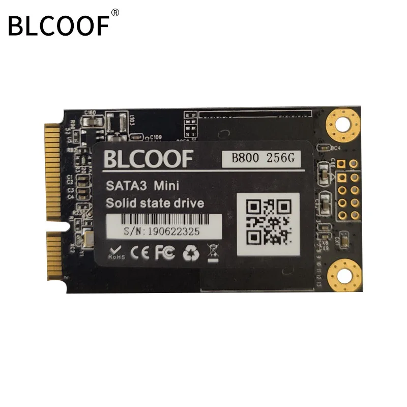 Жесткий диск для ноутбука msata SSD Внутренний твердотельный накопитель SATAIII 256 Гб MLC