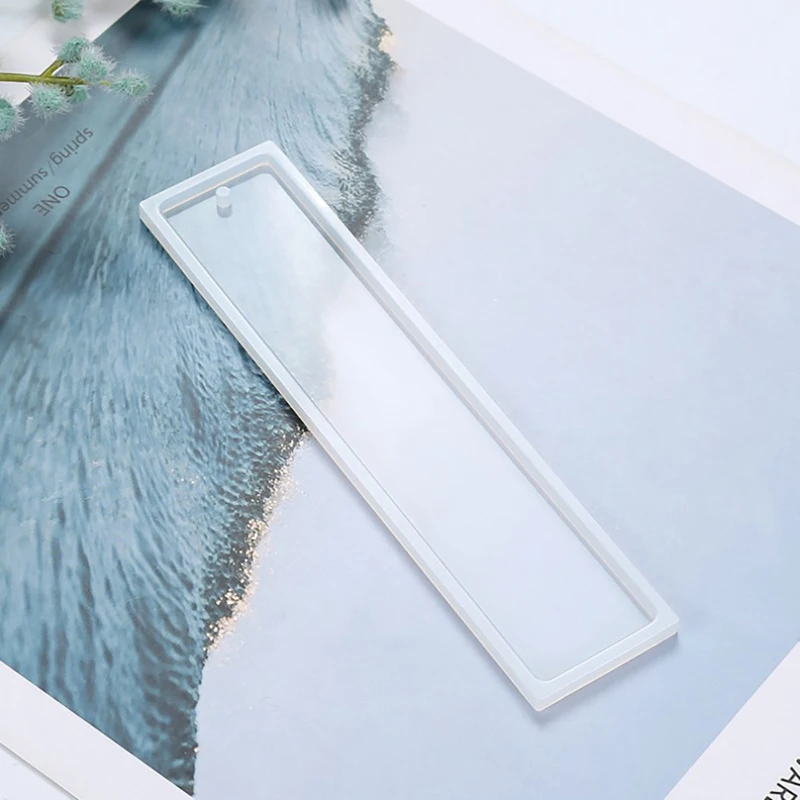 

Rectangle Silicone Bookmark Mold, Bookmark Mould Making Epoxy Resin Jewelry DIY