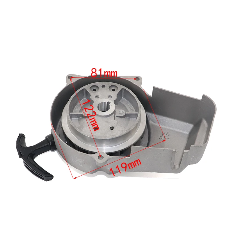 Пусковое устройство из алюминиевого сплава с маховиком для мини велосипеда 49