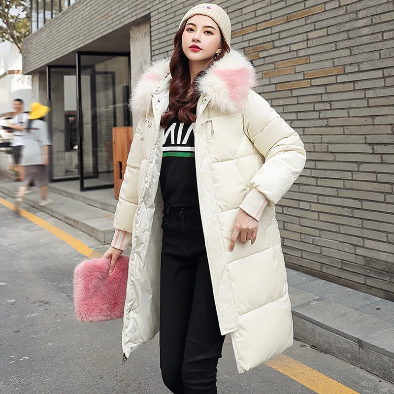 2019 новые зимние парки женские золотые бархатные хлопковые пуховики воротник из