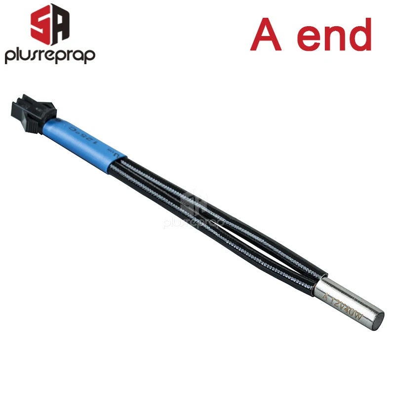 1pcs Simple replace 6x16 6x20 6x30mm 12V/24V 30W 40W 50W Ceramic Cartridge Heater HotEnd J-Head for 3D Printer Print