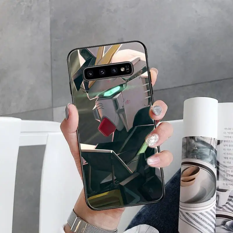 Популярный чехол для телефона Gundam с аниме DIY Samsung S6 S7 edge S8 S9 S10 e plus A10 A50 A70 note8 J7