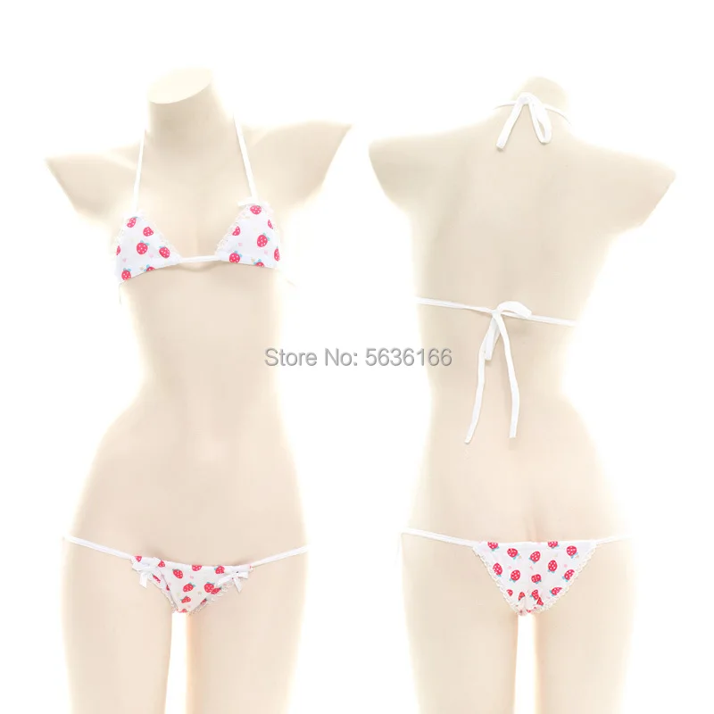 Японское сексуальное женское белье Классический Kawaii аниме с изображением