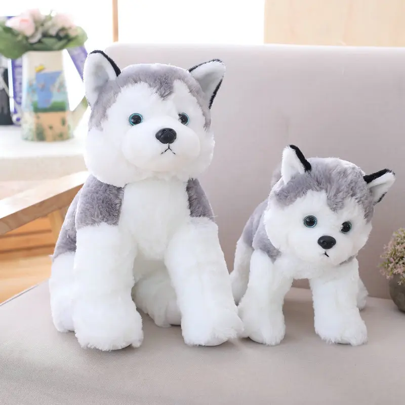 

Hcdtoy Cute Kawaii Plush Dog Toy Simulation Stuffed Animals Soft Doll Lifelike Puppy Kids Toys Children Girlfriend Gift