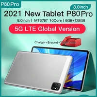 pad pro tablet 8 inch 6gb ram 128gb rom android tablette 10 core tablets android 10 5300mah dual 5g bluetooth wifi gps tablet pc