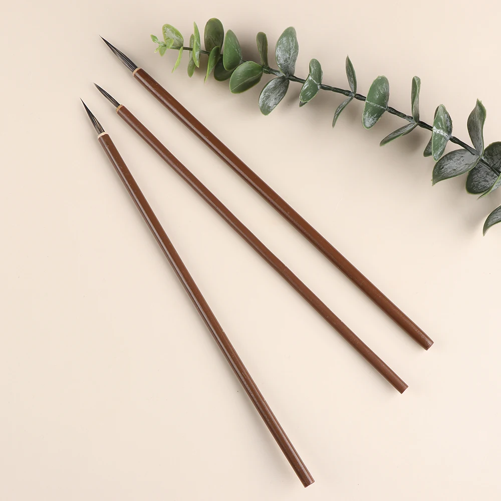 Бамбуковая ручка для рисования 1/3 шт. новинка кисть акварельная краска