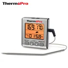 Термометр для мяса ThermoPro TP16S, цифровой кухонный прибор для измерения температуры, с таймером и подсветкой, для барбекю