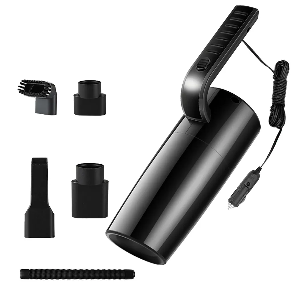 Car Vacuum Cleaner High Suction 4500PA Dual-Purpose High-Power Small Mini Handheld Wet And Dry dual-use | Дом и сад