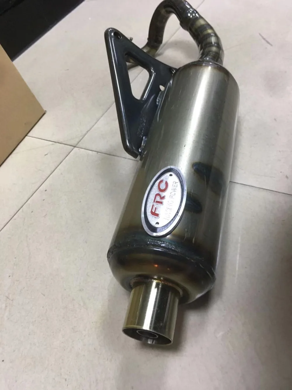 Выхлопная труба BWS 100 4 VP 100 125 cc гоночная Тюнинг Запчасти глушитель быстрого ускорения