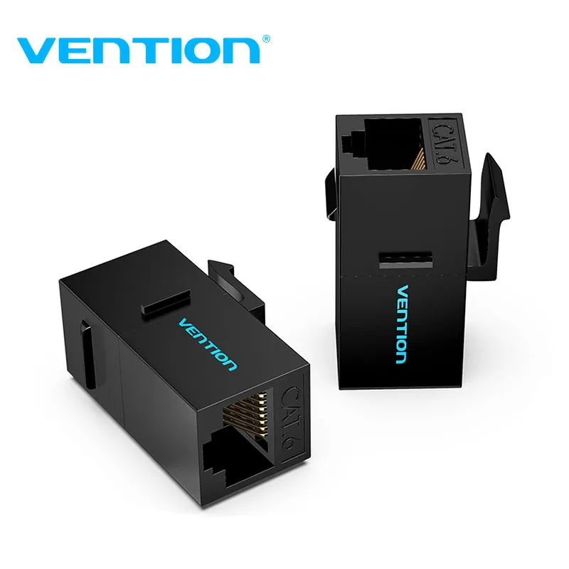 Коннектор Vention RJ45 Cat6 Ethernet адаптер Женский к женскому Cat5e 8P8C|Коннекторы и разъёмы| |