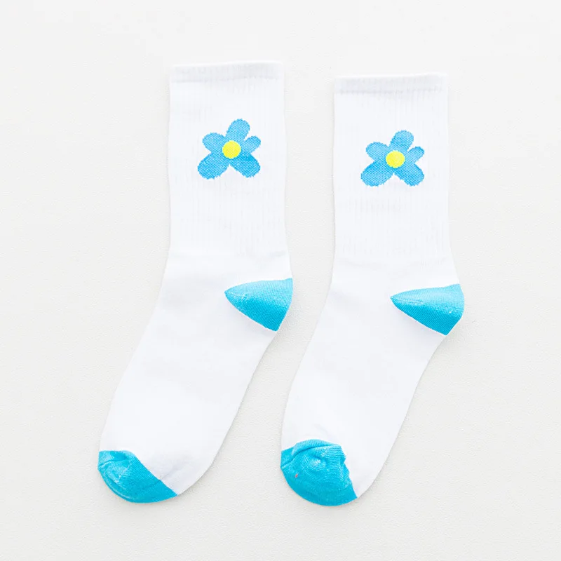 Новинка 2020 года Сезон весна-осень-зима Модные Хлопковые женские носки с