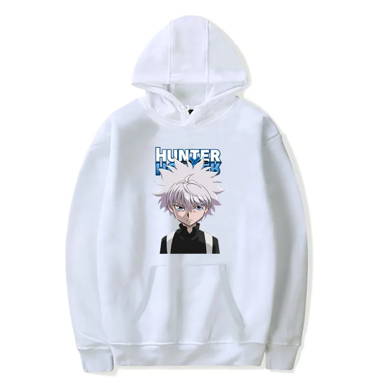 2021 Fashion Hunter X Hunter Killua Leorio Kurapika Gon Hisoka Hooded Hoodie Long Sleeve Pullover Sweatshirt for Women Men