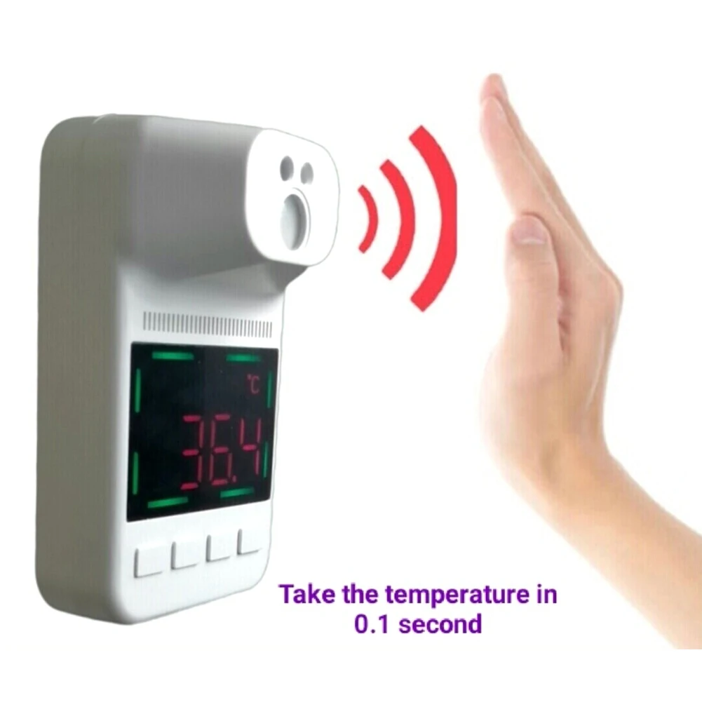 

Infrared Thermometer Digital Forehead Hand Laser Non-contact Temperature Sensor Voice Thermometer Temperature Meter Alarms