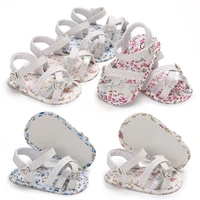 baby girls sandals summer flower print shoes baby infant toddler crib shoes soft baby first walkers baby moccasins