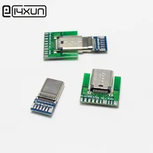 1 комплект 24 контактный разъем для DIP сварки с разъемом USB 3 типа C