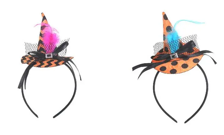 Рождественская пряжка с головой ведьмы реквизит для Хэллоуина красочная женская