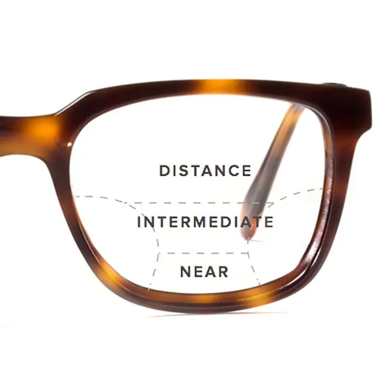 

GLALLA Progressive Optical Glasses Lenses Myopia Vision Correction Spectacle Frame Multi-focal Lens Eyewear Optical Vari-focal