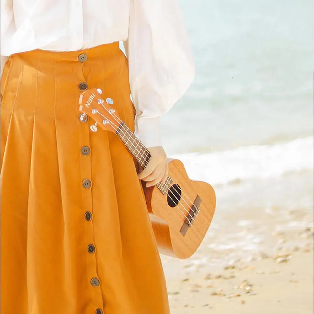 Newest Ukulele Hawaiian Small Guitar Ukelele Kit Soprano Tenor Concert 4 String with Tuner Strap Capo Pick for Beginners | Спорт и