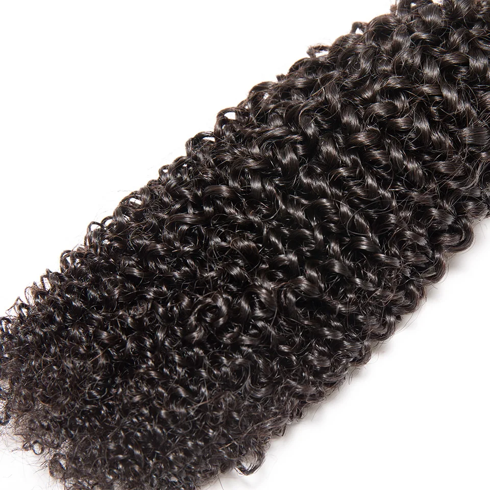 Stema монгольская причудливая завивка человеческие волосы пучки с закрытием 3 шт