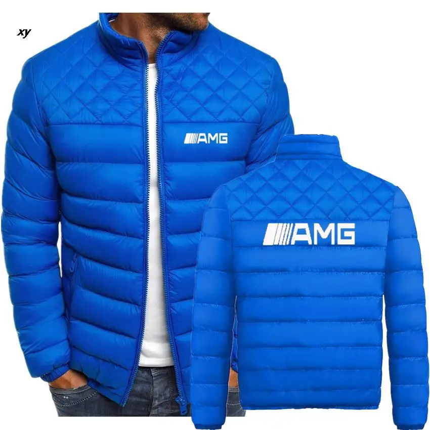 

Mercedes-Benz AMG Car Autumn Winter Men's Jacket Hooded Coat Casual Zipper Sweatshirt Men's Sportswear Fashion Men Hoodie DG+27