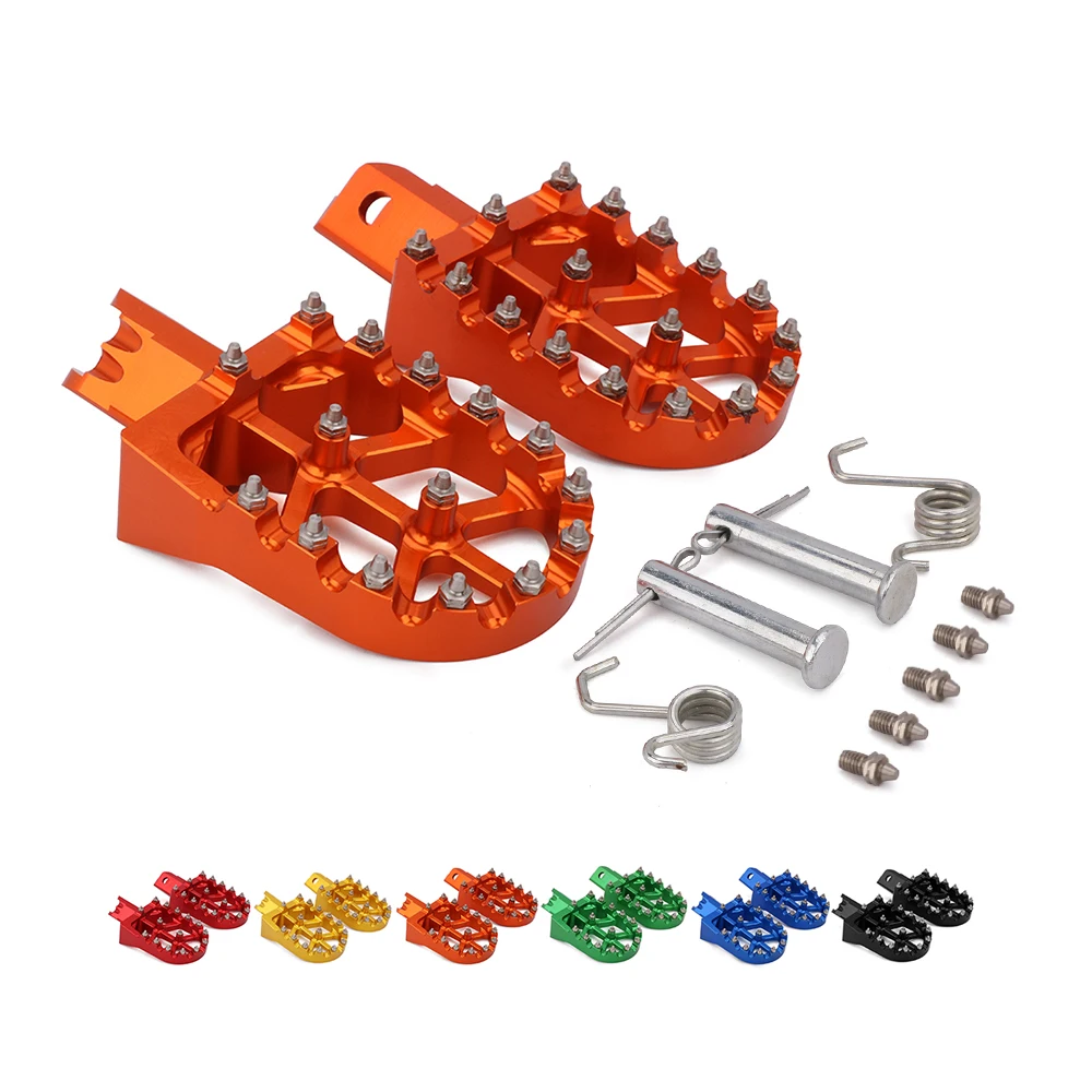 Подножки для мотоцикла CNC подножки педали CRF XR 50 70 110 Omp Demon X WPB Orion M2R Lucky MX