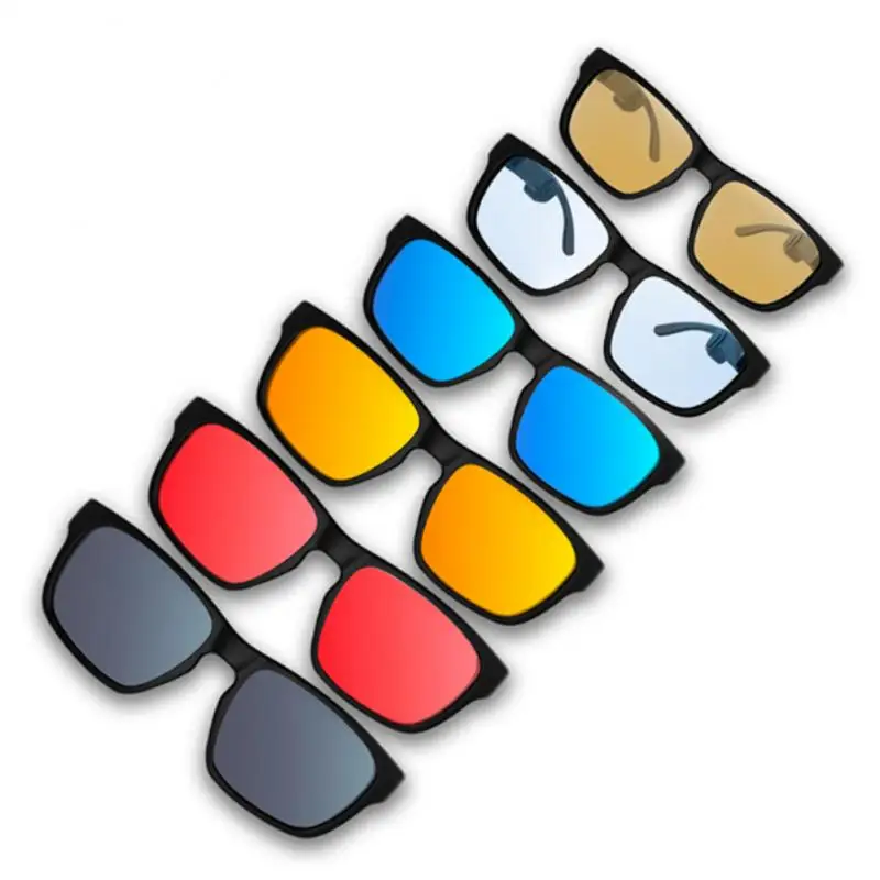 구매 G3 뼈 전도 안경 지능형 블루투스 호환 안경 야외 다채로운 스포츠 선글라스 TWS 헤드셋 아이 렌즈