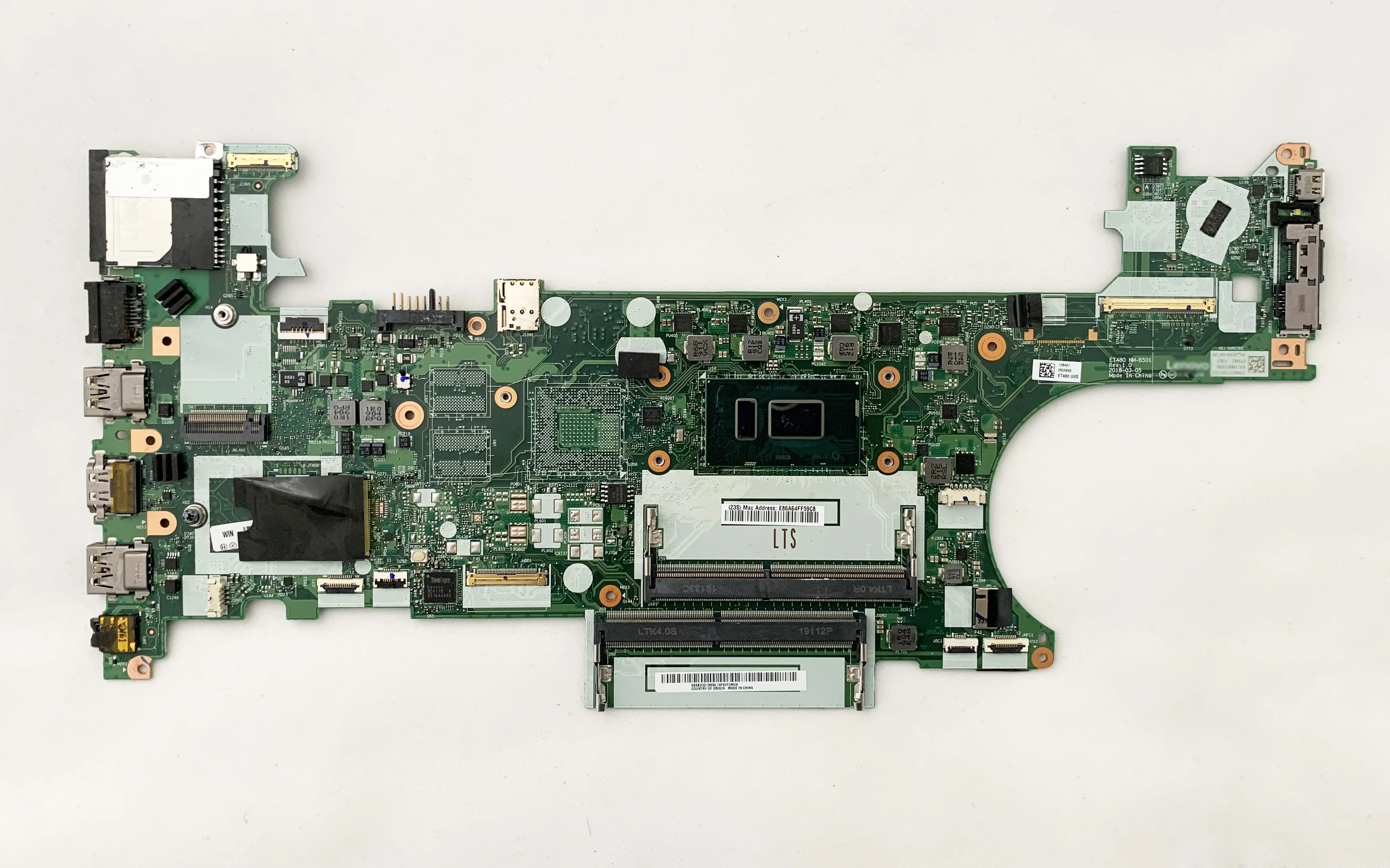 Материнская плата для ноутбука Lenovo thinkpad T480 встроенная FRU 01YR336 100% протестирована |